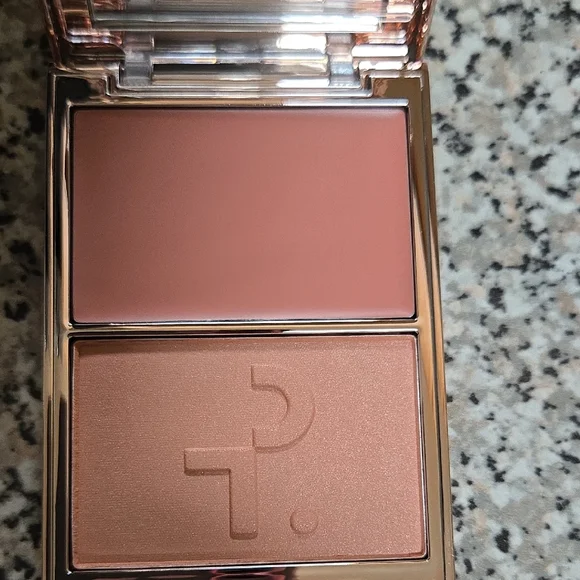 Patrick Ta Double-Take Cream + Powder Blush Duo - Pink and Tan - Picture 3 of 8